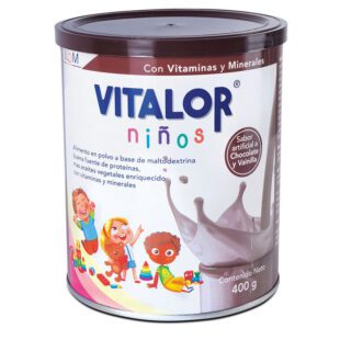 VITALOR 400 GMS NIÑOS CHOCOLATE VITAMINA
