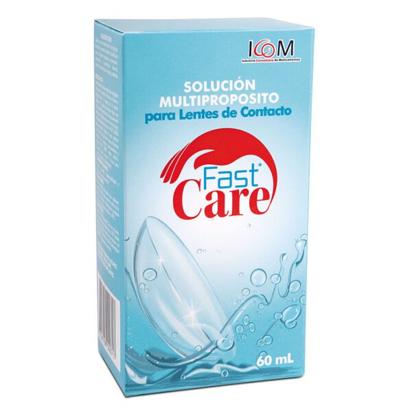SOLUCION PARA LENTES FAST CARE 60 ML