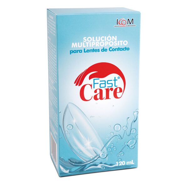 SOLUCION PARA LENTES FAST CARE 120 ML