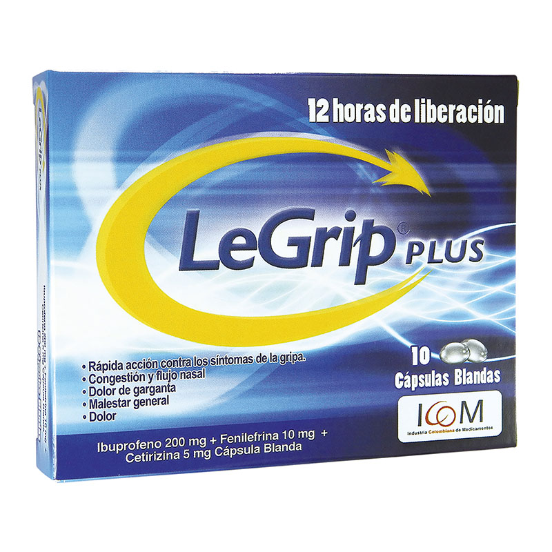 LEGRIP PLUS 100 CAP ICOM