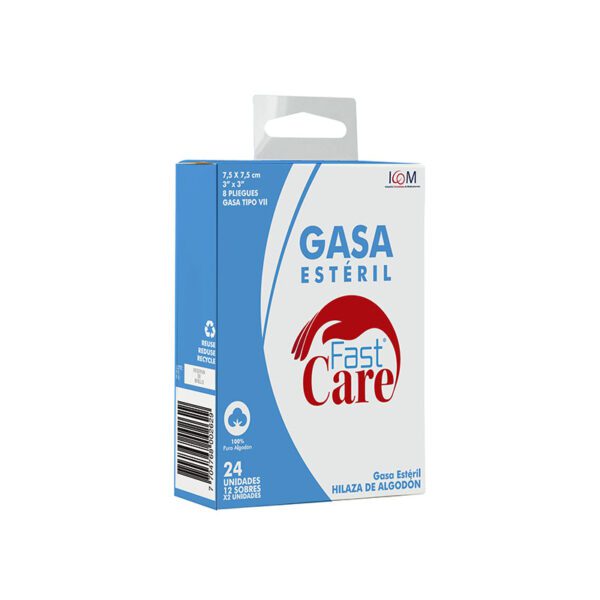 GASA ESTERIL ICOM 3 X 3 YD 12 SBS