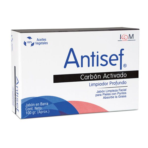 JABON ANTISEF 100 GR CARBON ACTIVO