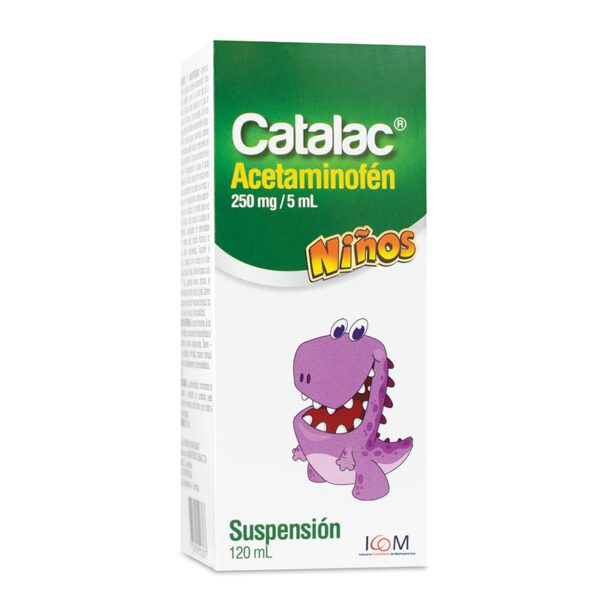 CATALAC 250 MG SUSP  NIÑO 120 ML