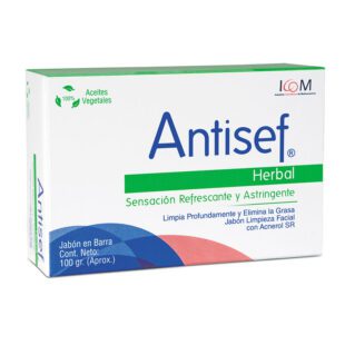 JABON ANTISEF 100 GR HERBAL