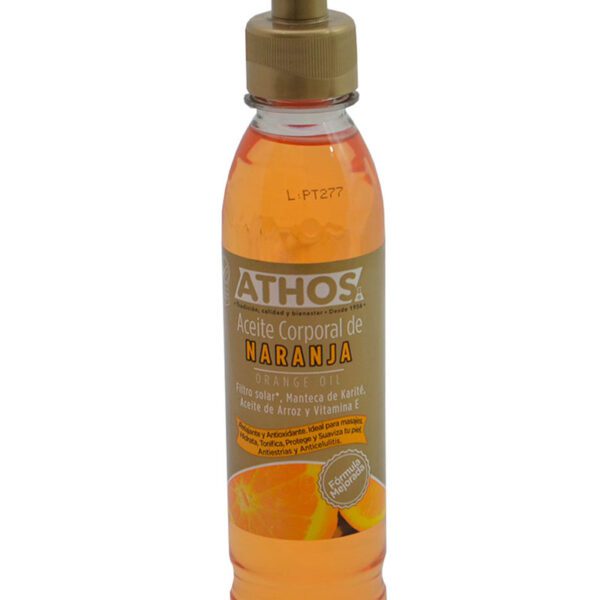ACEITE CORPORAL ATHOS NARANJA 250 ML
