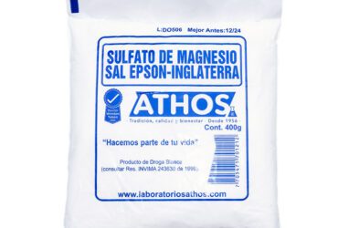 Sulfato De Magnesio 400 Gr Athos