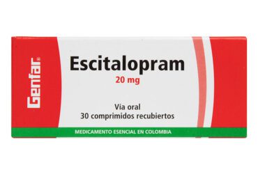 Escitalopram 20 Mg 30 Comprimidos Gf