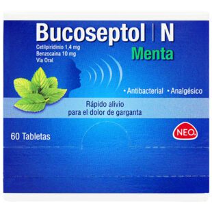 Bucoseptol-N Menta 60 Tbs