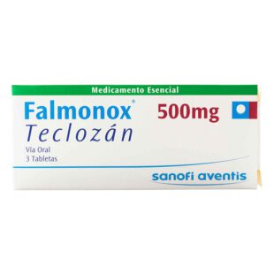 Falmonox 500 Mg 3 Tabletas