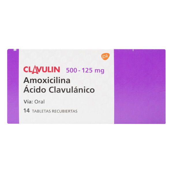 CLAVULIN 500 MGS 14 TAB