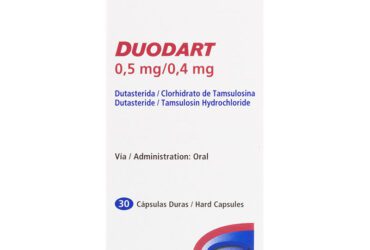 DUODART 0.5/0.4 MG 30 TAB