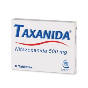 Taxanida 500 Miligramos 6 Tabletas