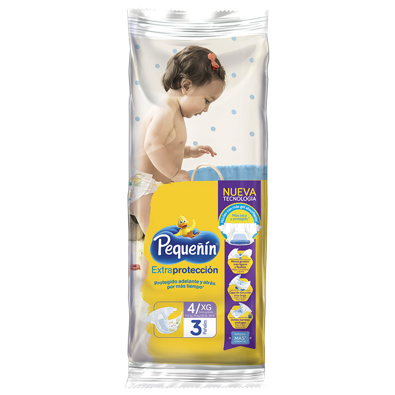 PAN.PEQ ET4 3 EXTRA PROTECCION