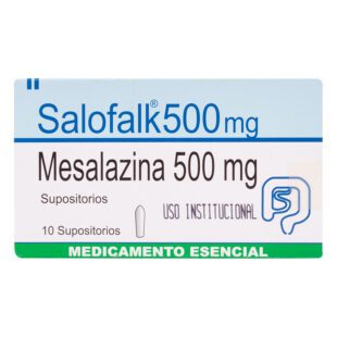SALOFALK 500 MG 10 SUPOSITORIOS