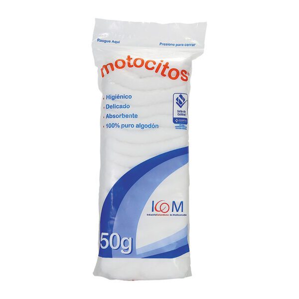 ALGODON MOTOCITOS 50 GMS ICOM