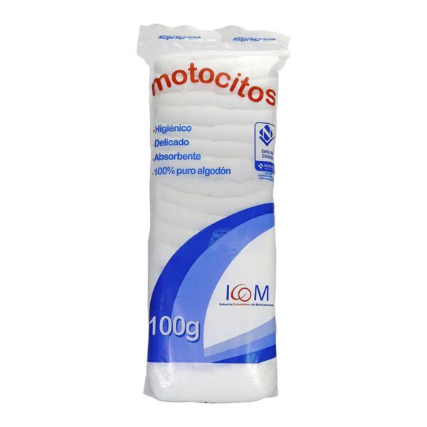 ALGODON MOTOCITOS 100 GMS ICOM