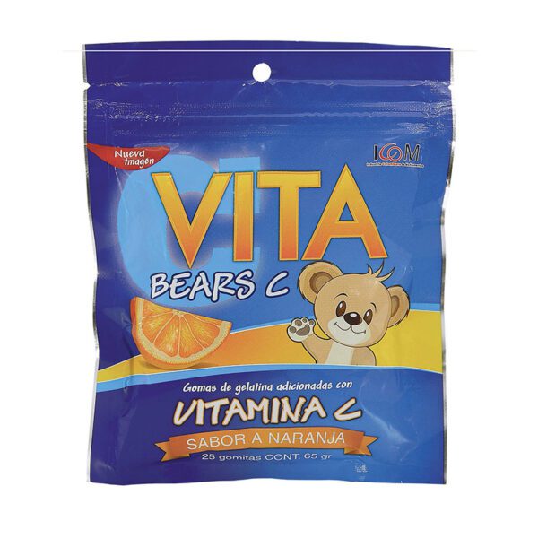 Gomas Vitabears C Naranja 25 Uds