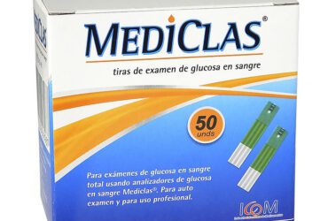 TIRAS D/GLUCOMETRO MEDICLAS X 50