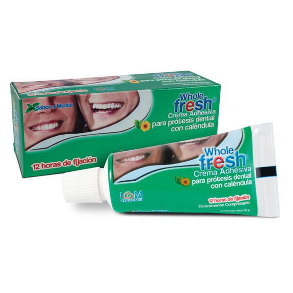 CREMA WHOLE FRESH ADHES MENTA