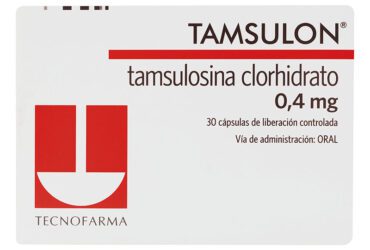 TAMSULON 0.4 MGS 30 CAPSULAS TF