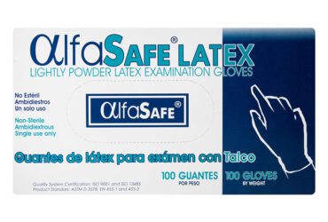 GUANTES DESECH. M CAJA 100 UNI ALFA
