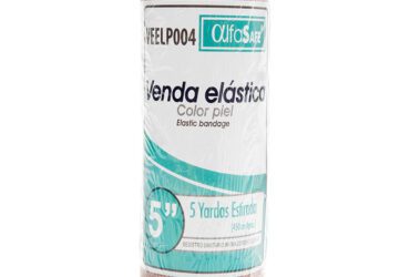 VENDA ELASTICA ALFA COLOR PIEL 5 X 5