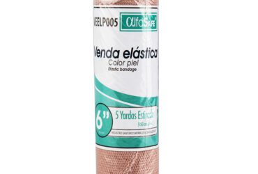 VENDA ELASTICA ALFA COLOR PIEL 6 X 5