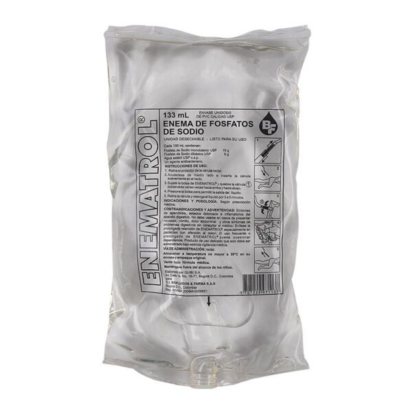 ENEMA DE FOSFATO DE SODIO 133ML ENEMATRO