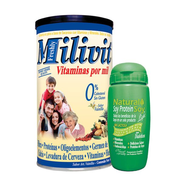 Milivit Vainilla 400 Gr+Botilito