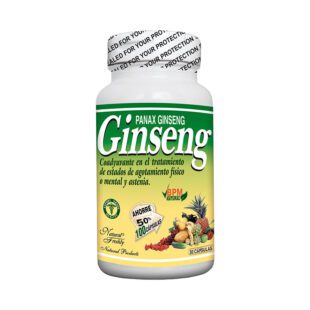 ESTRES SIN GINKO+GINSENG 50 CAP