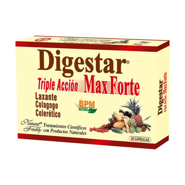 DIGESTAR MAX FORTE 20 CAP NATURAL FRESHL