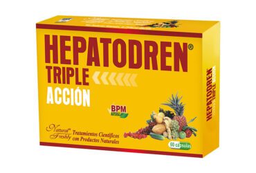 Hepatodren Triple Accion 60 Capsulas Nf