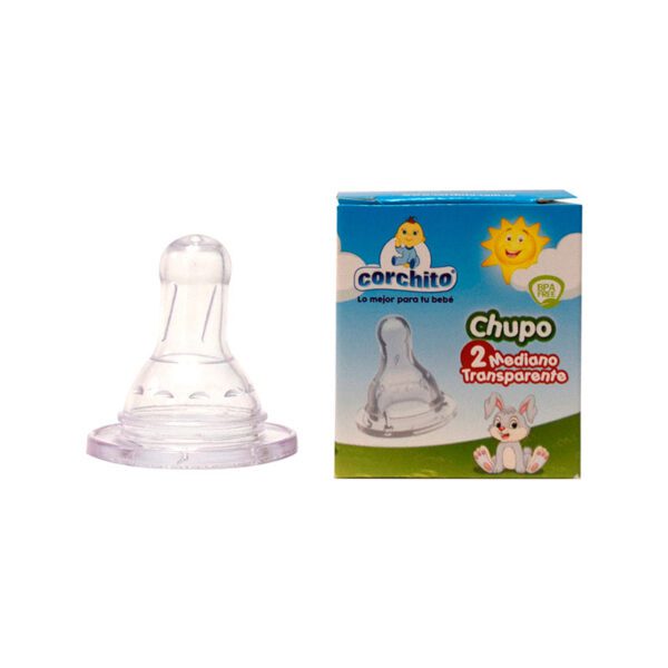 CHUPO CORCHITO BLANCO N-2 MEDIANO