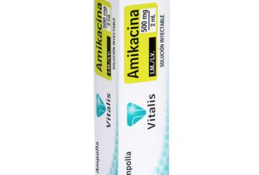 AMIKACINA 500 MG AMP 2 ML VITALIS