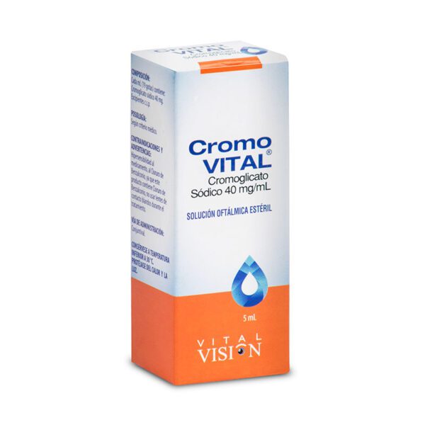 CROMOVITAL 4% OFT 5 ML VT
