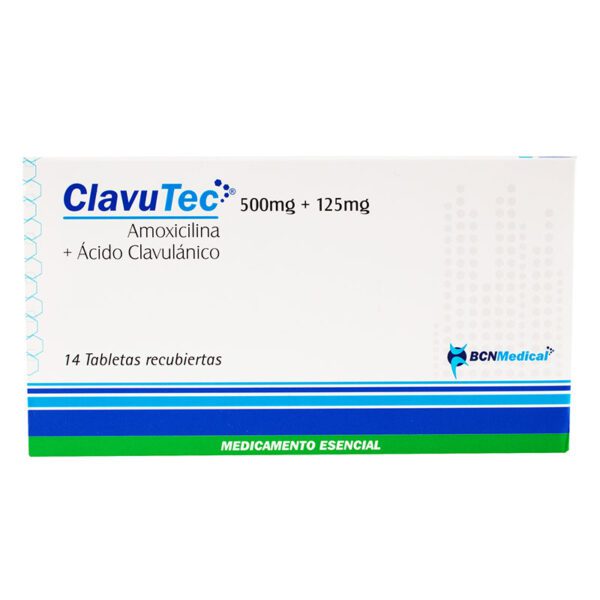 CLAVUTEC 500/125 MG 14 TAB