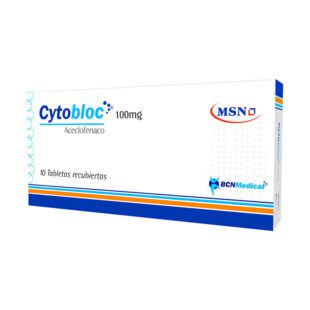 Cytobloc 100 Mg 10 Tabletas