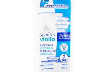 GUANTES VINILO T-M 7 1/2 1 PAR