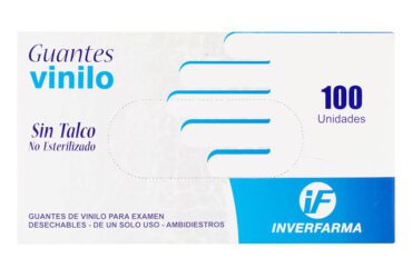 Guante De Vinilo S 100Uds Inverfarma