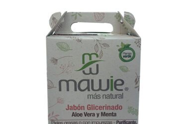 Jabon Mawie Aloe Vera Menta 100 Gr