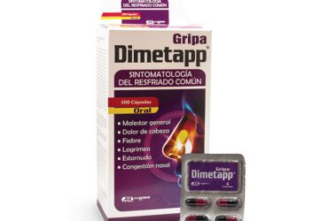 Dimetapp Gripa 500 Mg 100 Capsulas
