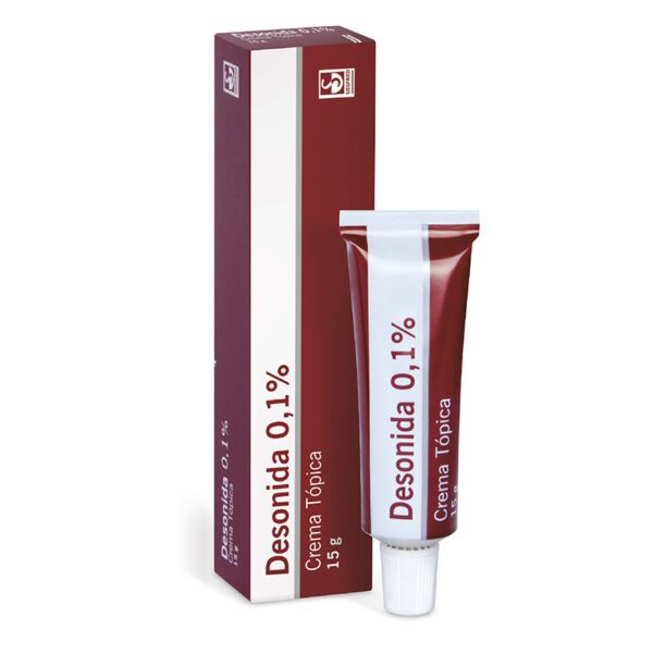 DESONIDA 0.1% CREMA TOPICA 15 GR