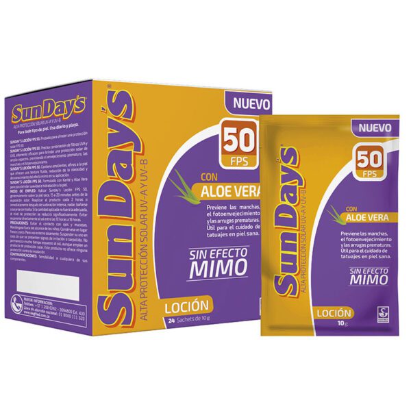 BLOQ.SUNDAYS 50 FPS CON ALOE VERA