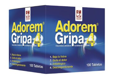 ADOREM GRIPA 4 ACCION 100 TAB