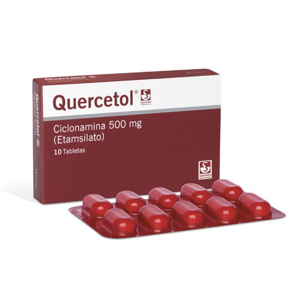 QUERCETOL 500 MG 10 TAB