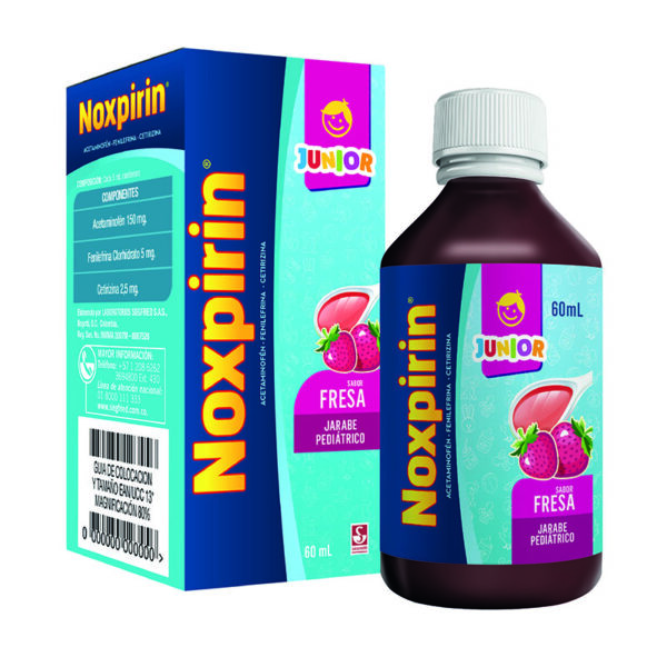 NOXPIRIN-F 60 ML JUN SUSP PEDIATR