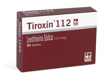 Tiroxin 112 Mcg 50 Tabletas