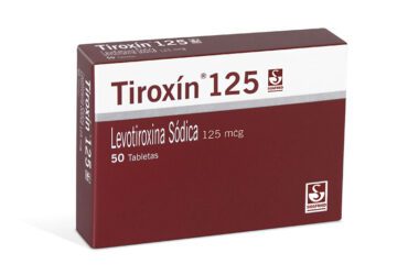 Tiroxin 125 Mg 50 Tabletas