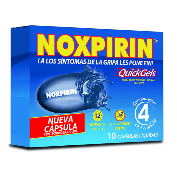 NOXPIRIN QUIK GEL 10 CAP