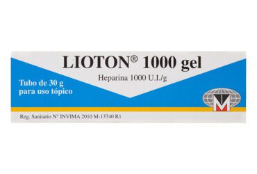 LIOTON 1000 UI TUBO GEL 30 GR